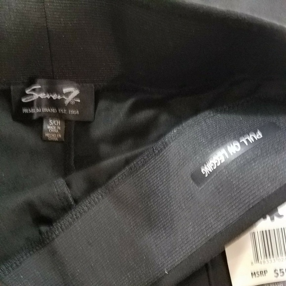 Seven7 Pull-On Faux Suede Legging Size Small - Picture 5 of 5